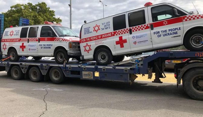 MDA ambulances for Ukraine