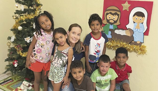 Brasilia Silja joulutervehdys ja lapset